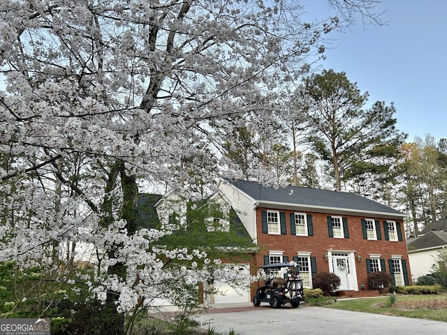 view of colonial house