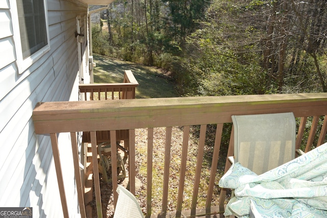 view of deck