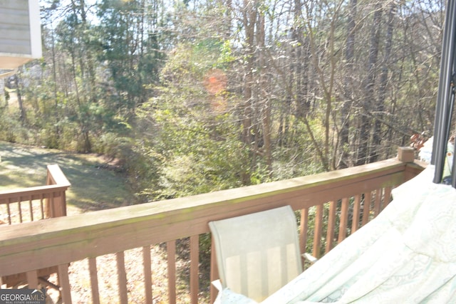 3013 Pommel Ct, Conyers, GA 30013 - view of wooden deck
