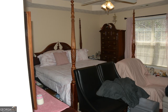 3013 Pommel Ct, Conyers, GA 30013 - bedroom featuring ceiling fan