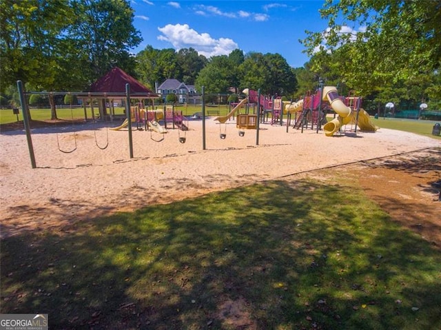 view of playground