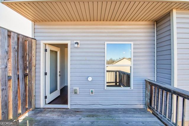 view of entrance to property