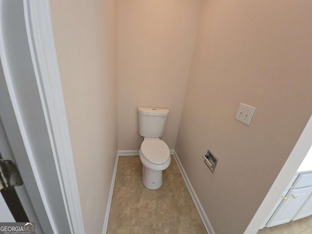 bathroom with toilet