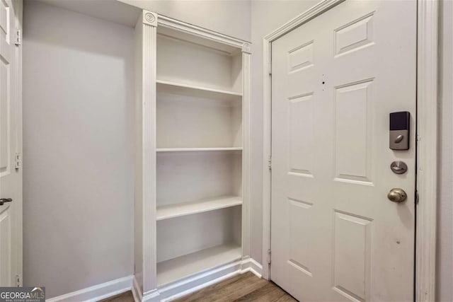 view of closet