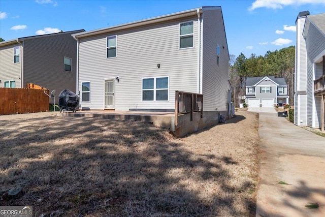 view of back of house