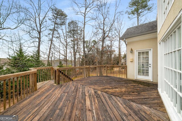 2290 Spencers Way, Stone Mountain, GA 30087 - view of deck