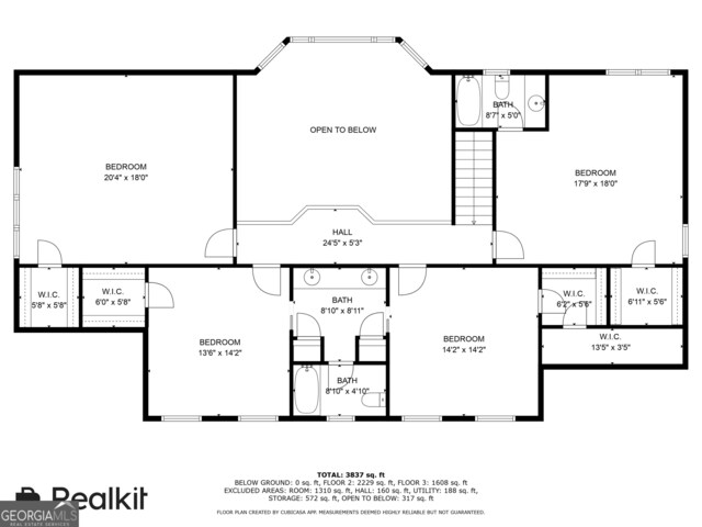 2290 Spencers Way, Stone Mountain, GA 30087 - plan