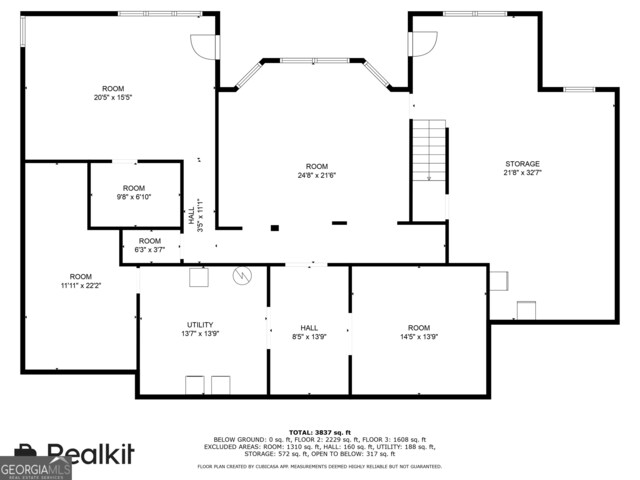 2290 Spencers Way, Stone Mountain, GA 30087 - plan