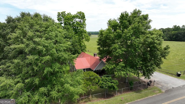243 College St, Yatesville, GA 31097 - overview of rural landscape