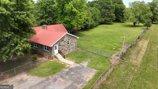 243 College St, Yatesville, GA 31097 - view from above of property