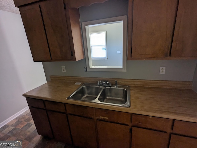 kitchen featuring sink