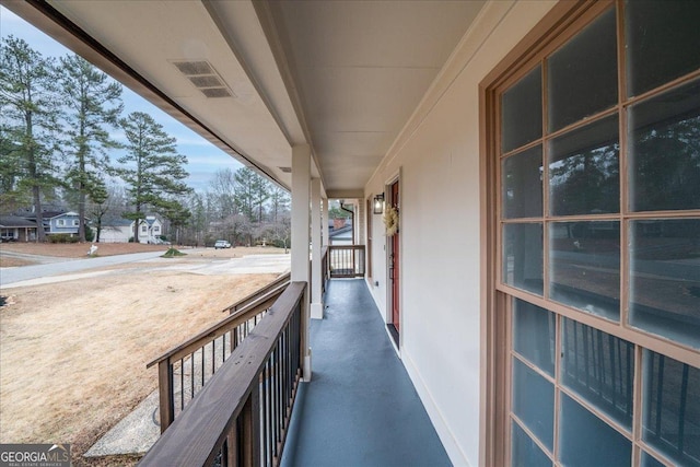 3308 Wildwood Dr SW, Marietta, GA 30060 - balcony featuring visible vents