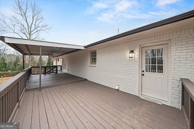3308 Wildwood Dr SW, Marietta, GA 30060 - view of deck