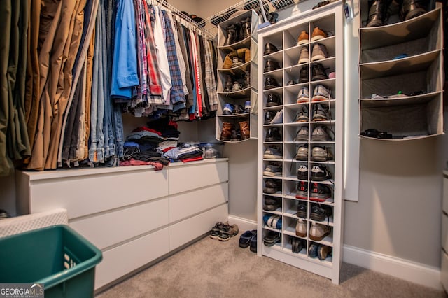 1291 Pleasant Grove Church Rd, Villa Rica, GA 30180 - spacious closet with carpet flooring