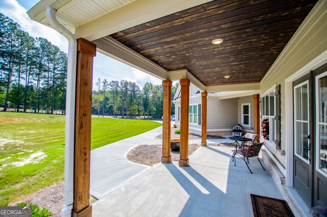 1291 Pleasant Grove Church Rd, Villa Rica, GA 30180 - view of patio / terrace