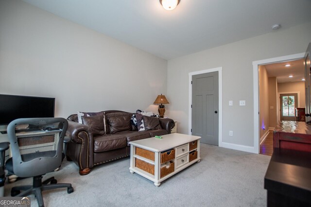 1291 Pleasant Grove Church Rd, Villa Rica, GA 30180 - view of carpeted living room