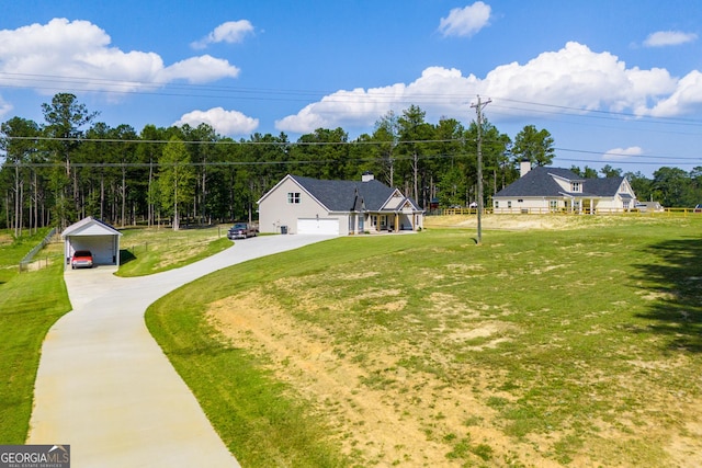 1291 Pleasant Grove Church Rd, Villa Rica, GA 30180 - view of yard
