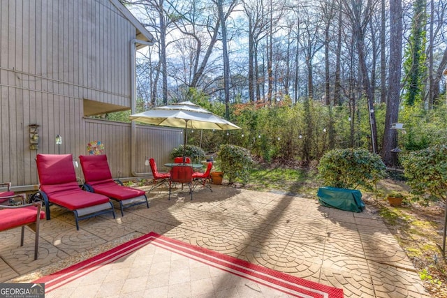 view of patio / terrace