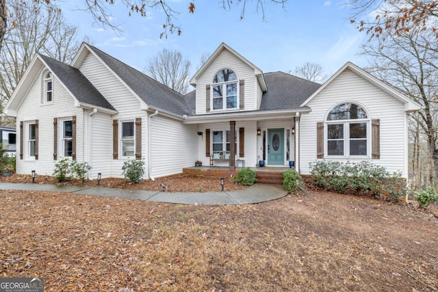 front of property with covered porch