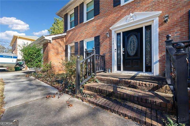 view of entrance to property