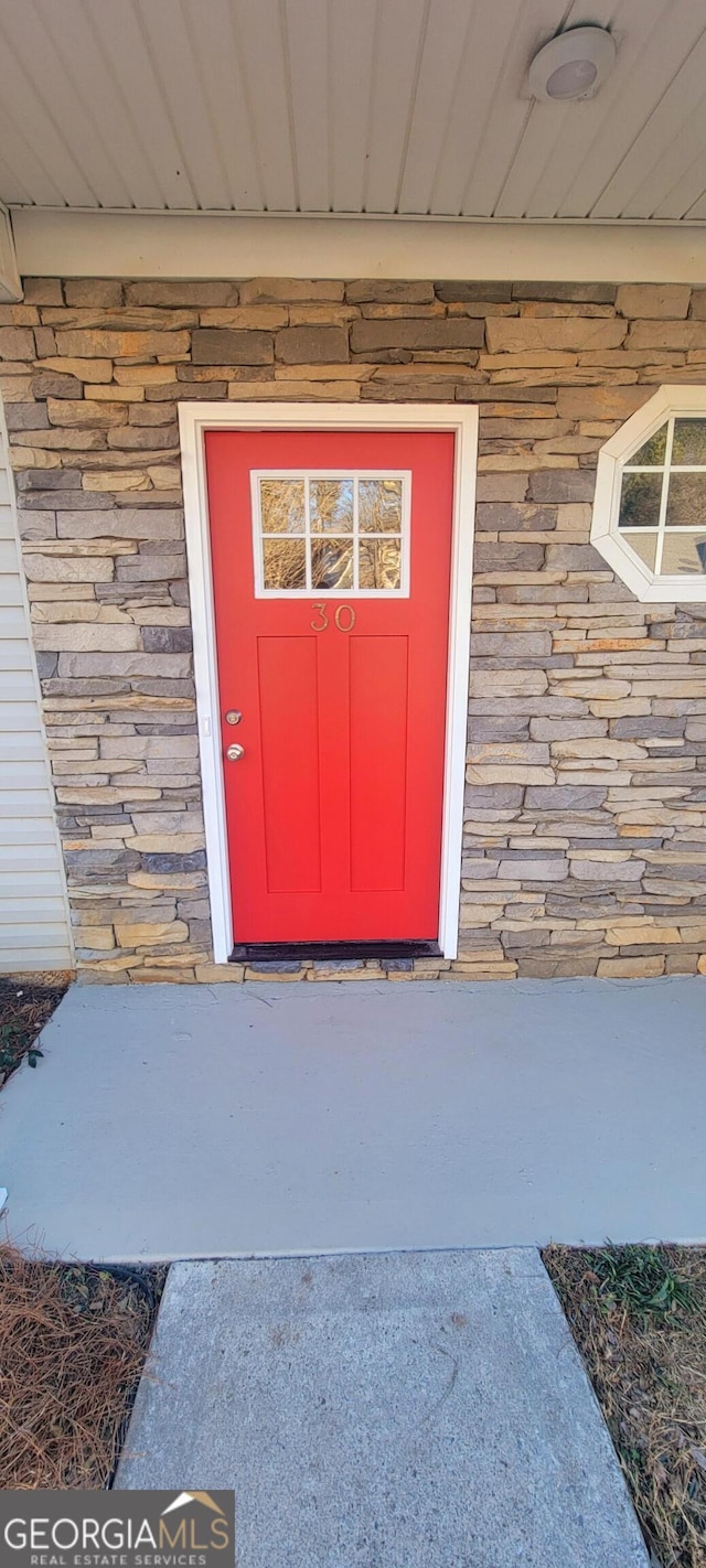 view of entrance to property