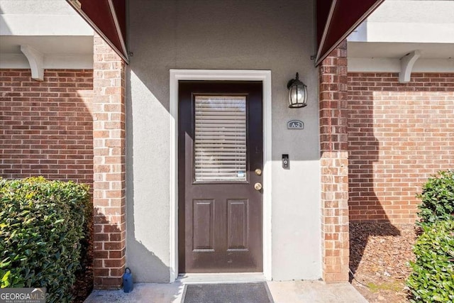 view of property entrance