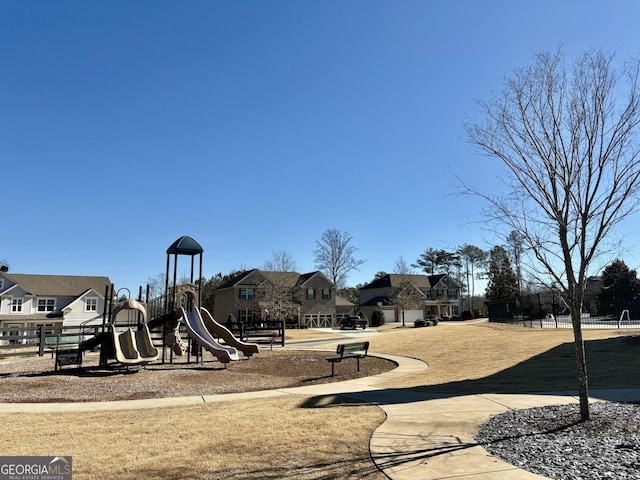 view of playground