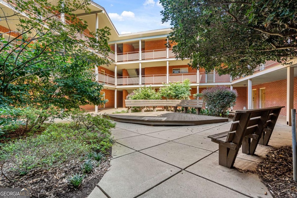 250 Little St # A101, Athens, GA 30605 - exterior space with a patio area