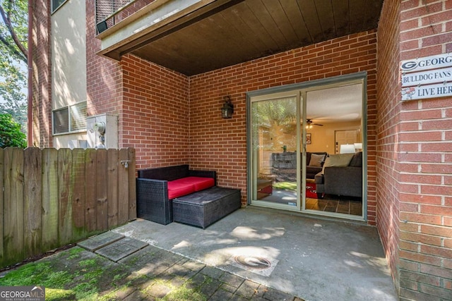 view of patio / terrace