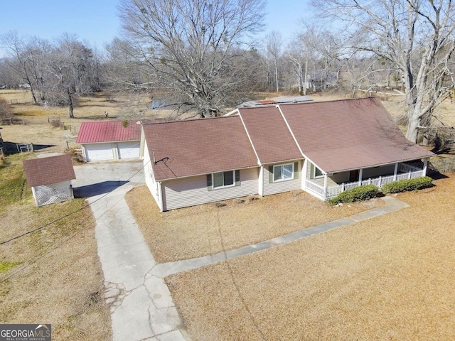 444 Agape Rd, Carrollton, GA 30116 - aerial view of property and surrounding area