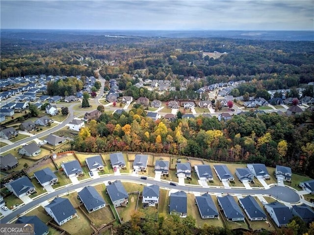 bird's eye view