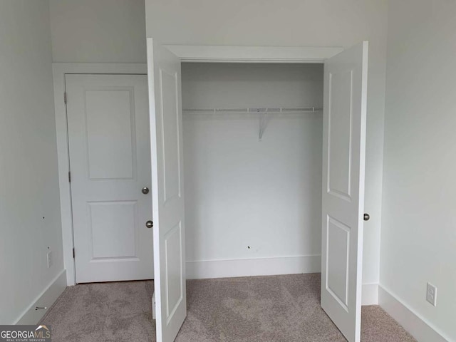 view of closet