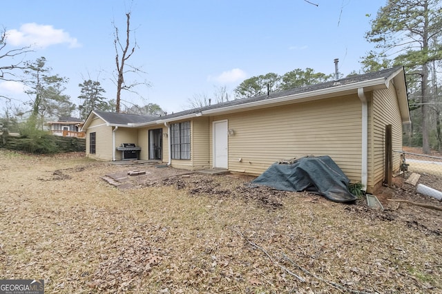 view of back of house