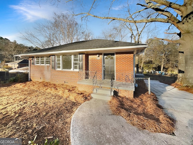 view of front of house