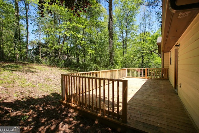 view of deck