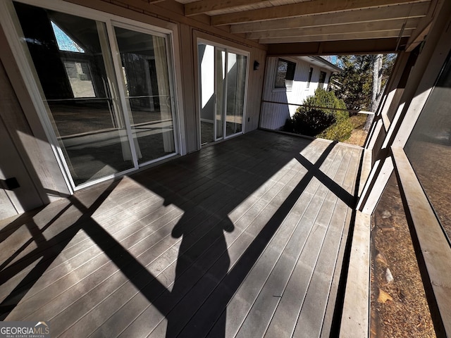 view of deck