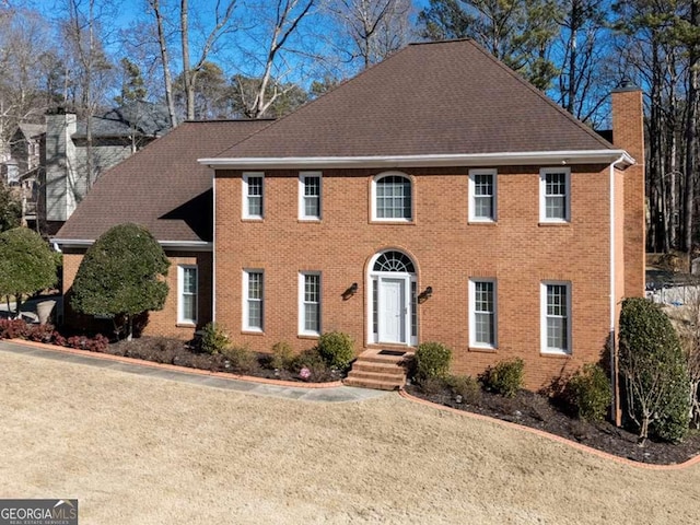 view of colonial house