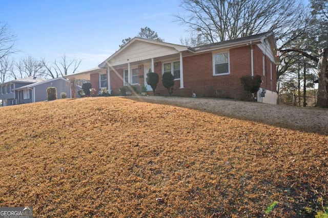 view of ranch-style house