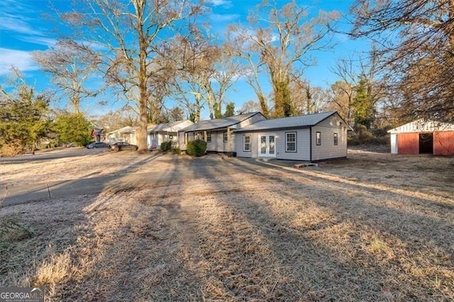 view of ranch-style house