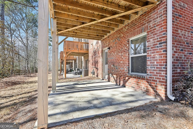 view of patio