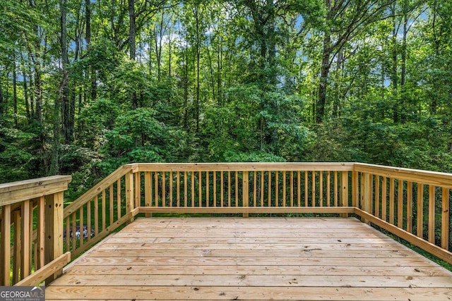 6467 Joanna St, Lithia Springs, GA 30122 - view of wooden terrace