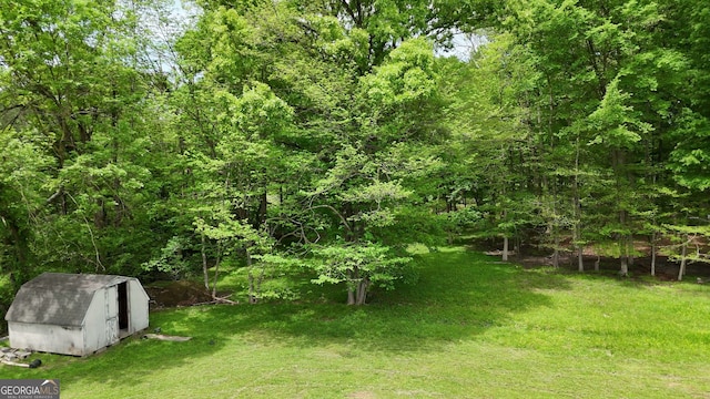 481 Fairview Rd NW, Calhoun, GA 30701 - bird's eye view with a wooded view and a rural view