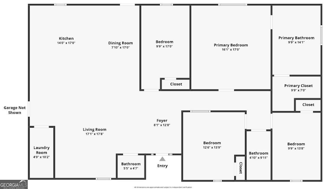 481 Fairview Rd NW, Calhoun, GA 30701 - kitchen with a sink, light countertops, visible vents, and stainless steel appliances
