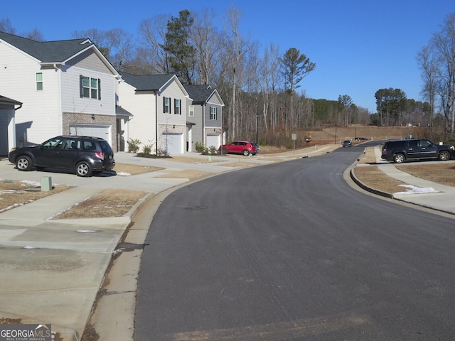 view of road