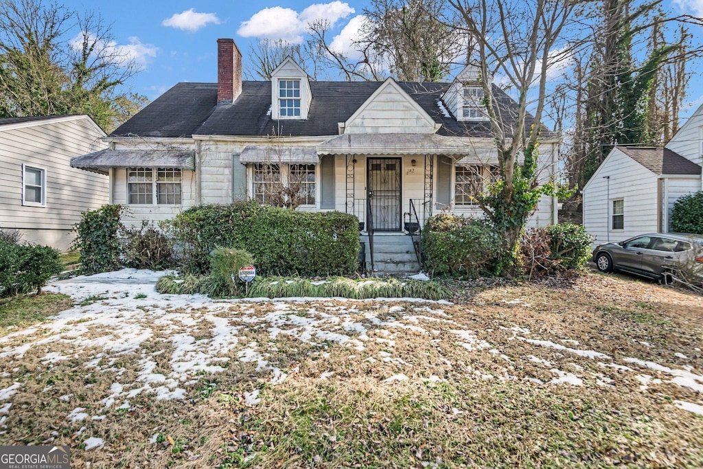 1142 Cahaba Dr, Atlanta, GA 30311 - view of cape cod-style house