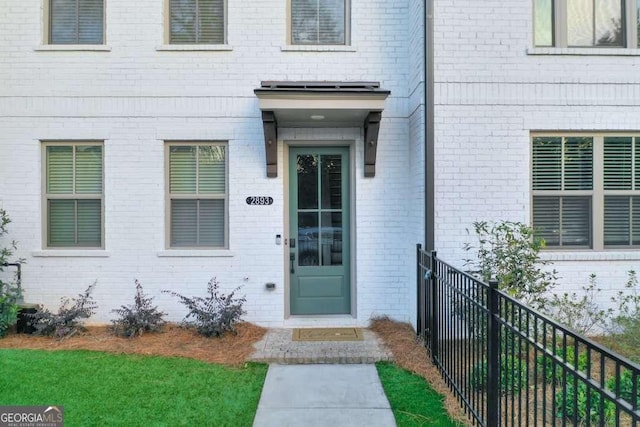 view of entrance to property