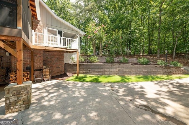 view of patio