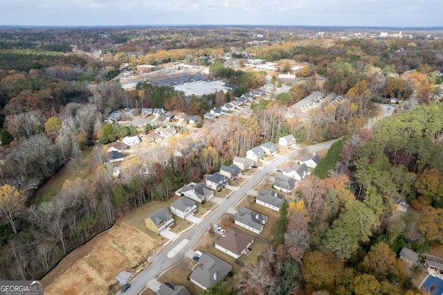 aerial view