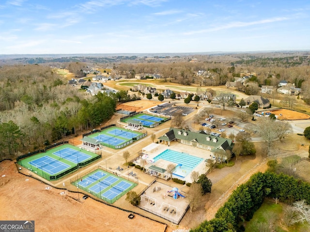 bird's eye view
