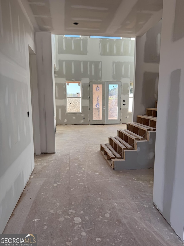 foyer entrance with stairway
